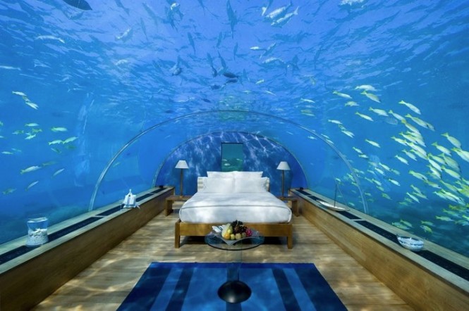 спалня уникат - спалня под водата